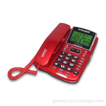 CID Caller ID Phone with Blue Back light and Calculator Function